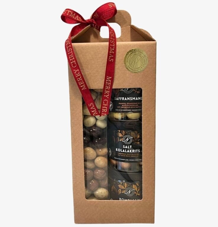 Jullådan från Narr Chocolate med lyxig choklad och lakrits