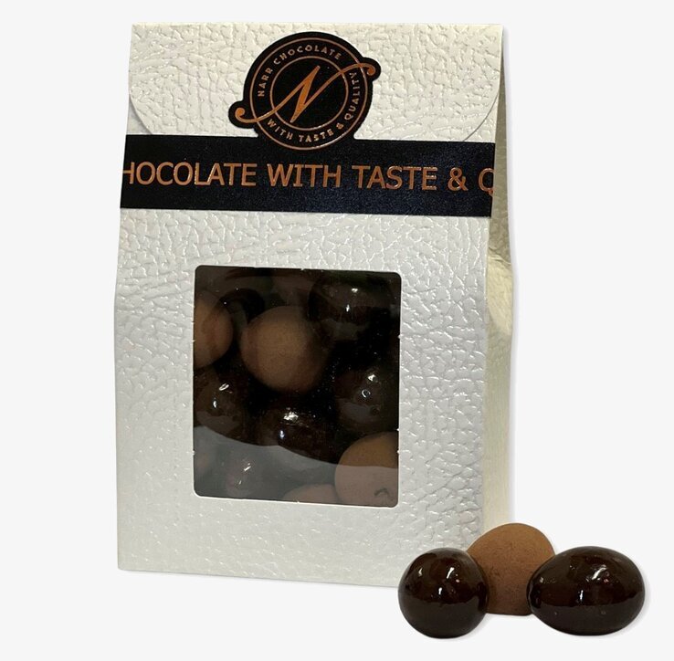 Finsmakarepåsen från Narr Chocolate med lyxig förpackning