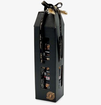 Höghuset från Narr Chocolate, elegant och hög förpackning