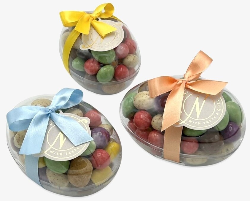 Påskägg Mixade Färger (13cm) från Narr Chocolate