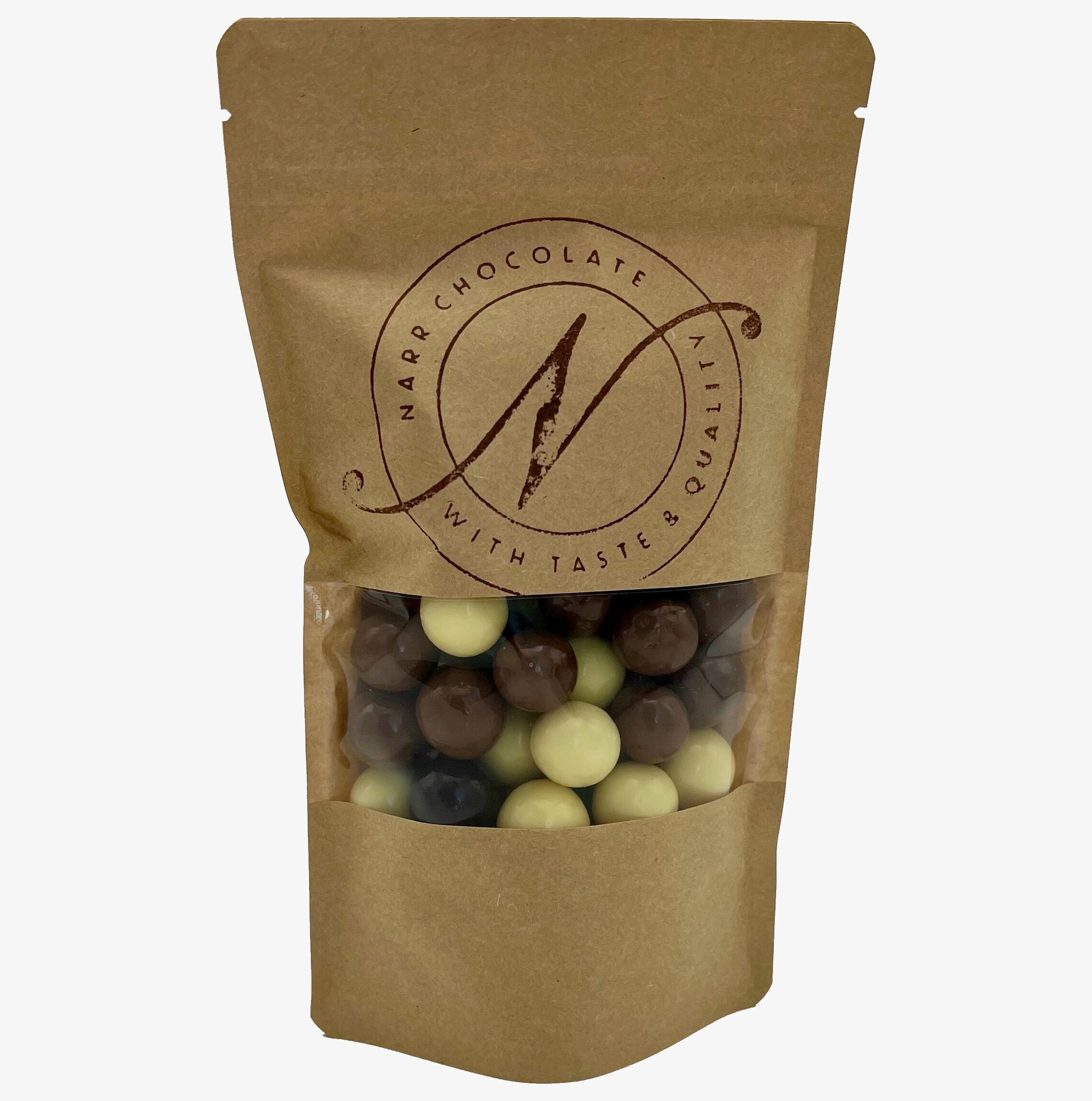 Bild av stilfull chokladförpackning med lyxig design