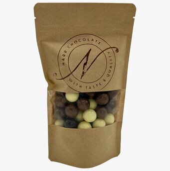 Bild av stilfull chokladförpackning med lyxig design