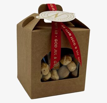 Bild av exklusiv julförpackning med chokladpraliner