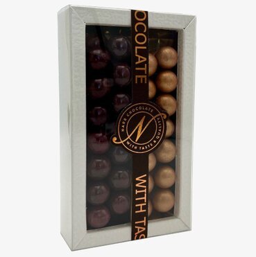 Duo Blåbärslakrits/Kopparlakrits Narr Chocolate Choklad Chokladstrutar