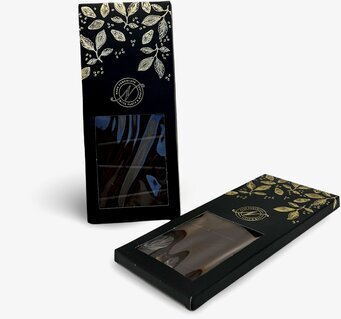 Bild av exklusiv chokladförpackning med elegant design